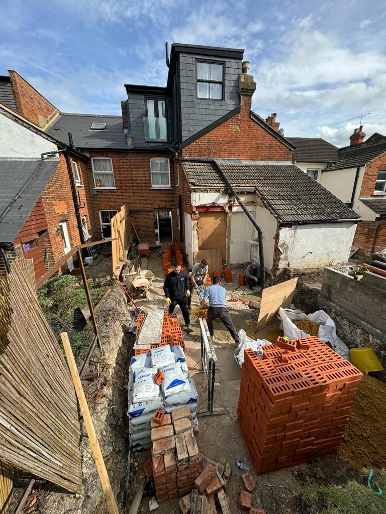 Single Storey rear and side extension